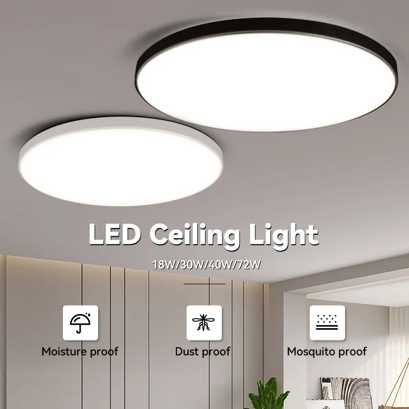 

Led Ceiling Light Home Decor Chandelier Lamp Modern Bathroom Hanging For Ceil Lustre Panel Indoor Fixtures Luminair Lighting LED