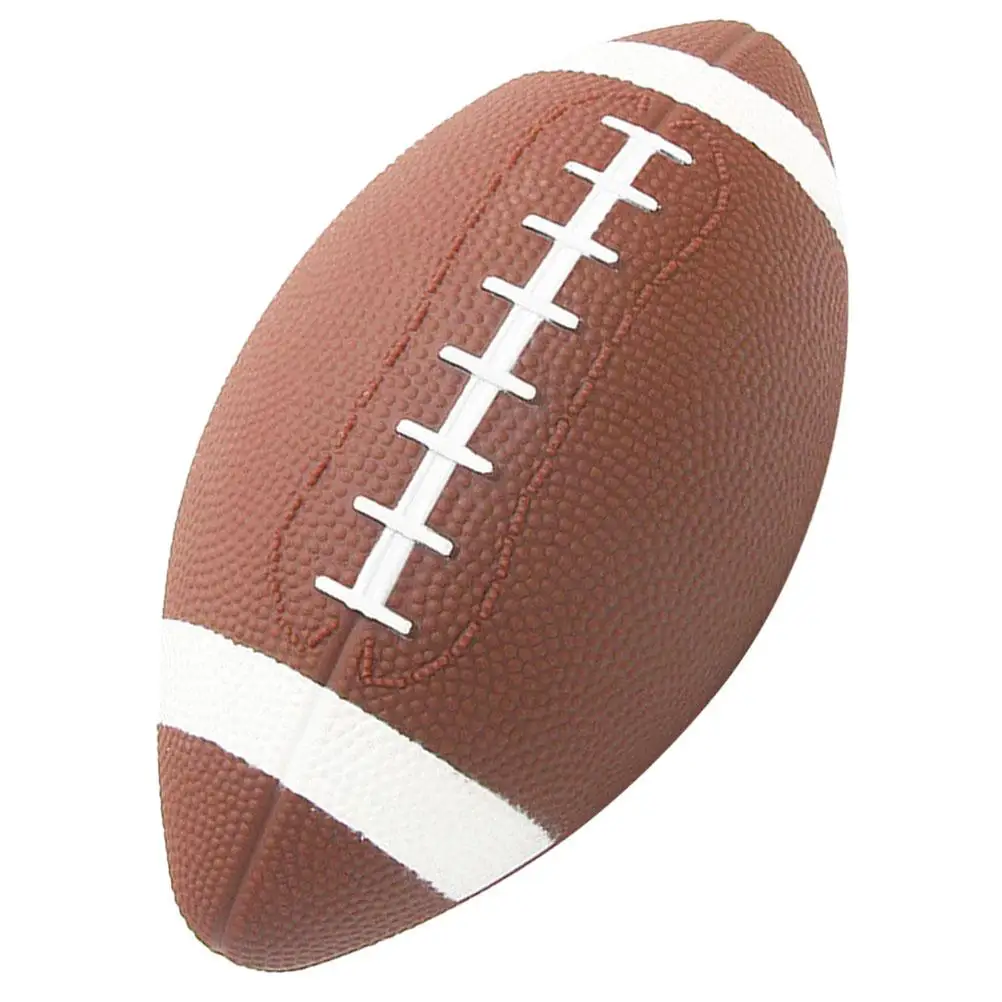 

Kids Football PVC Youth Rugby Ball 21cm Size 5 Training Toy Durable High Grip Rugby Training Toy Professional Style
