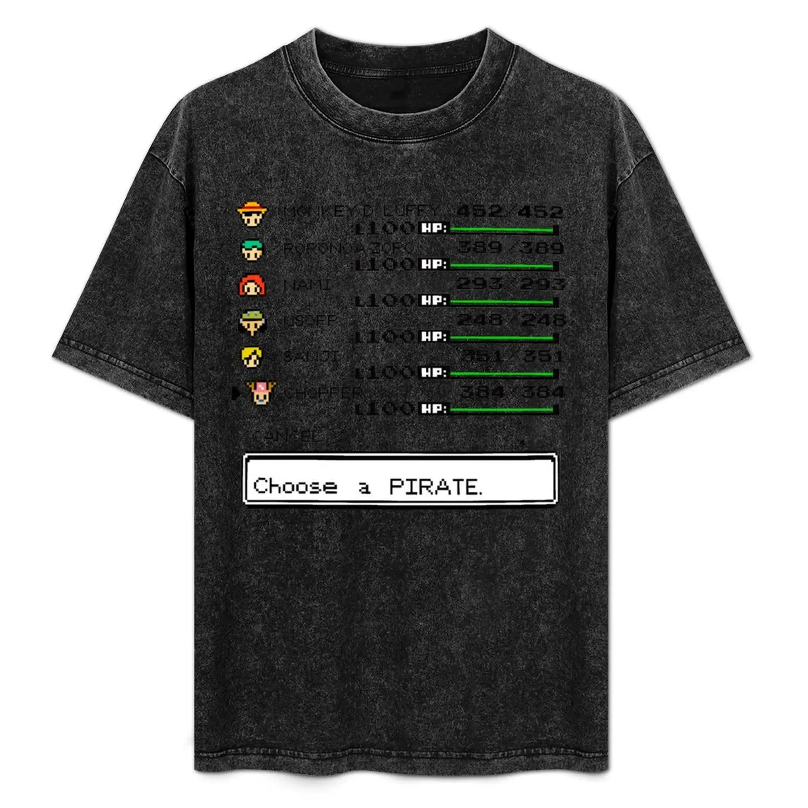

Choose a Pirate T-Shirt Daily Work Short Sleeve Top