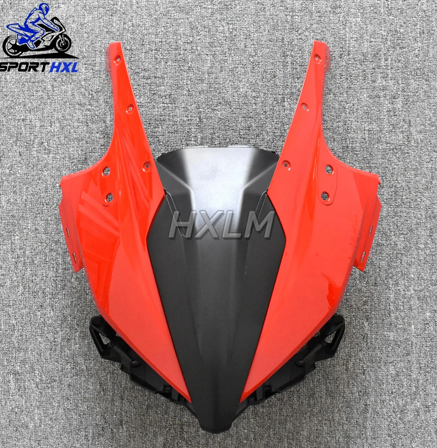 Racing Motor Unpainted Motorcycle Front Upper Fairing Headlight Cowl Nose Panel Fit For HONDA CBR500R