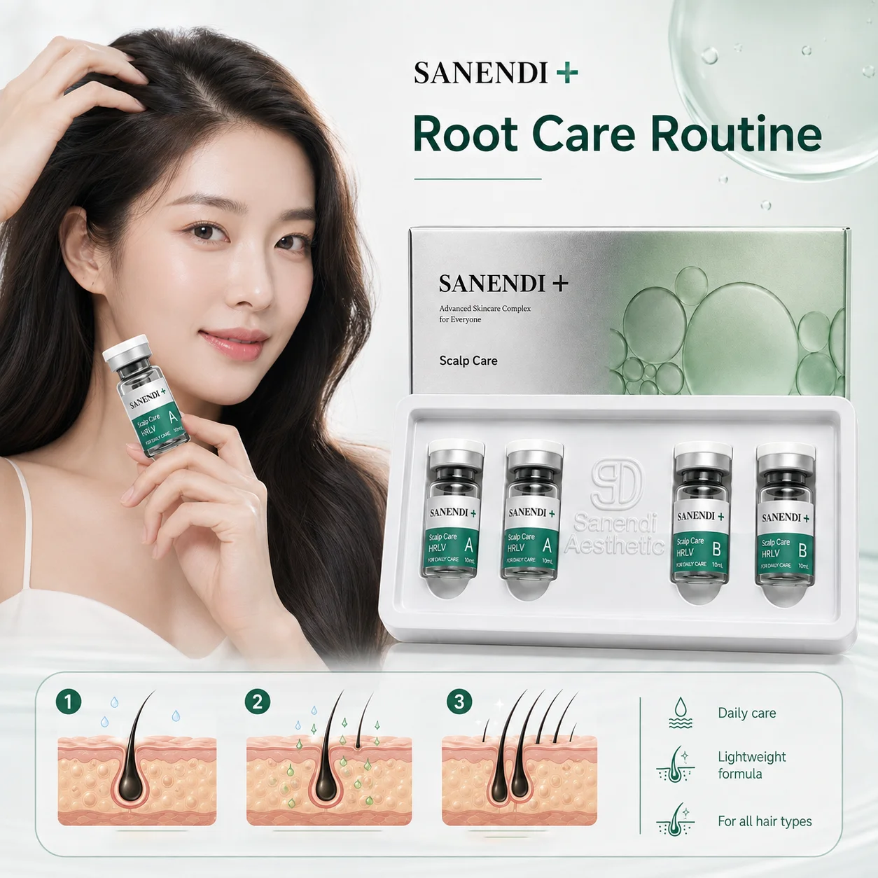 SANENDI Korean E-O Hair Daily - đánh giá và giá Hair Care Daily