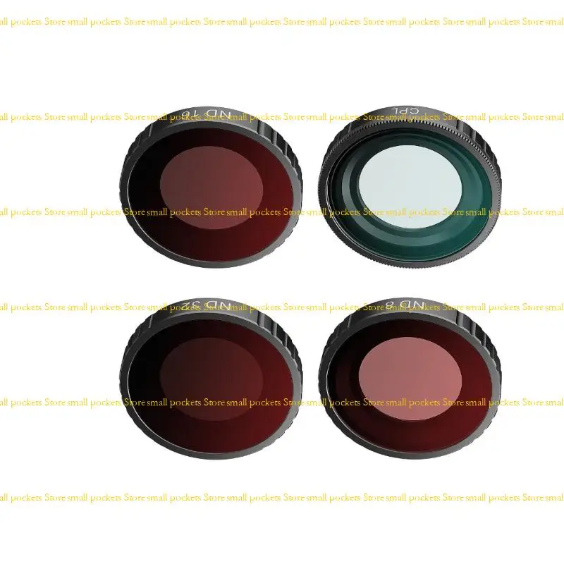 R1WD Protective Waterproof Lens Filter For Action Cameras High Light Transmission Scratch Resistant Aluminum Alloy Frame