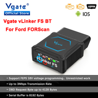Vgate vLinker FS FORScan Bluetooth for Android/IOS For Ford HS MS CAN ELM 327 OBD 2 OBD2 Car Diagnostic Scanner Tools ELM327 BT