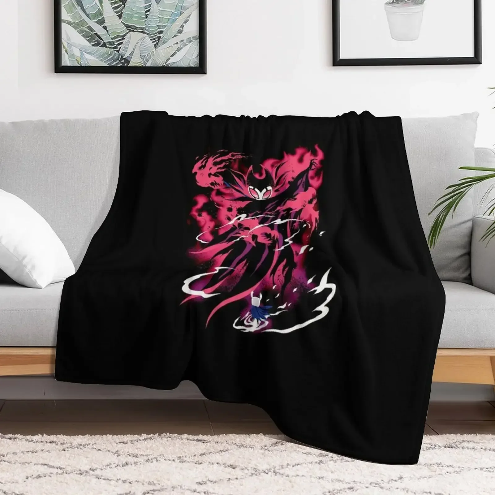 ERPGroup Hollow Knight Merch Hollow Knight Troupe Master Throw Blanket Shaggy Sofa anime Hairy Blankets