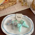 Blue hair rope
