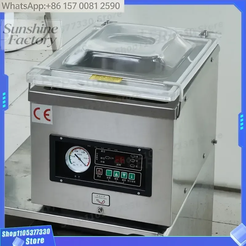 DMX DZ-260A Easy to Control Operate Steadily Single Industrial and Home Use Chamber Vacuum Sealer Packaging Machine