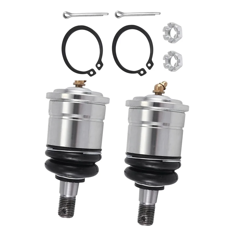 For Nissan Navara D40 4WD 2005-2014 NP300 2015-2025 Car Extended Upper Greasable Ball Joint Set 25mm Auto Accessories