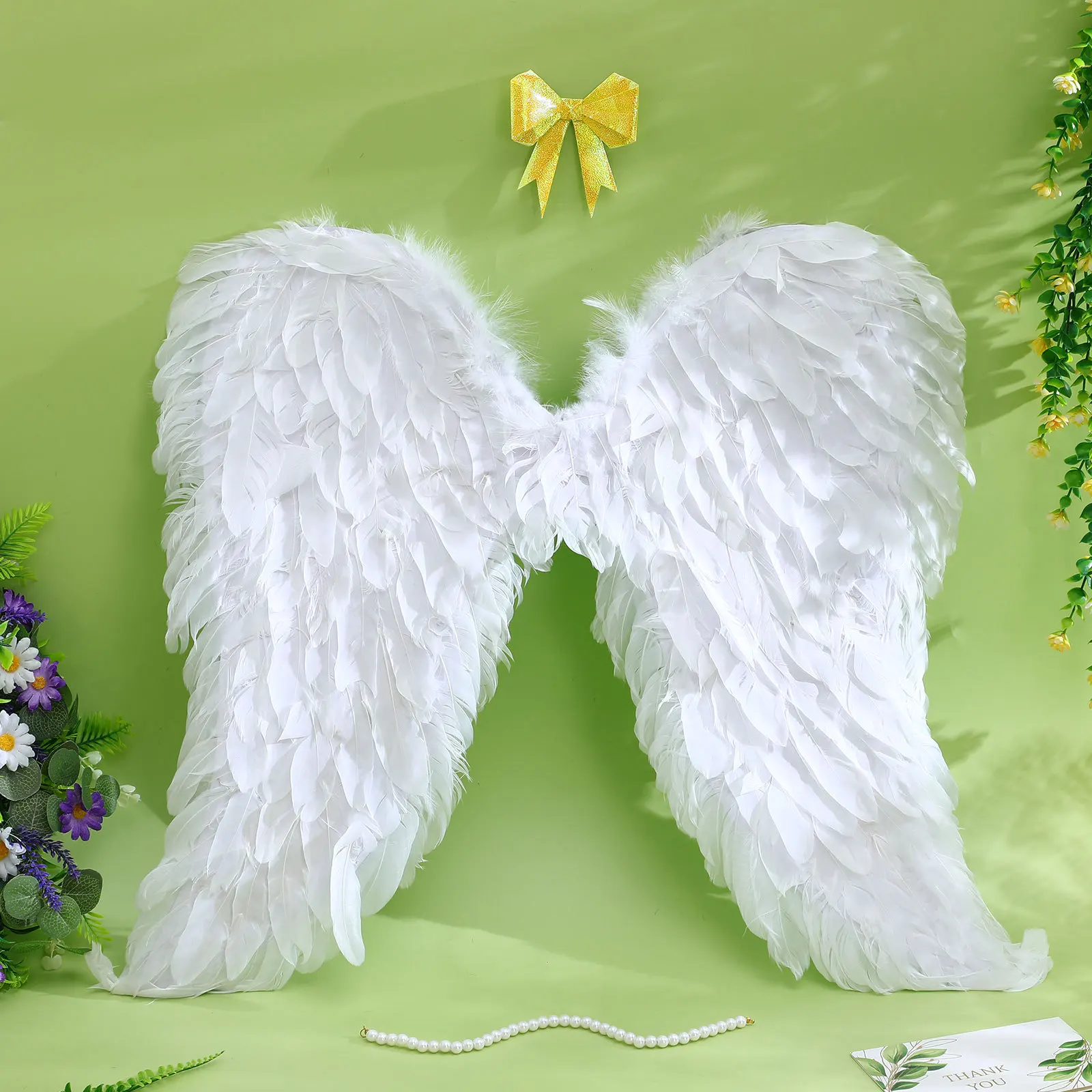 

Christmas Women Decorative Wing Cosplay Costume Adornment Halloween Stage Performance Backside Ornament Prop