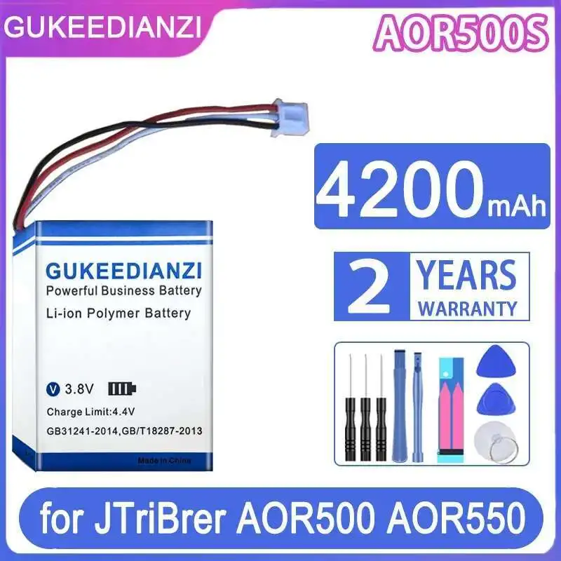 

Сменное оптоволоконное испытательное оборудование премиум-класса, безопасный аккумулятор 4200 мАч AOR500S для Jtribrer AOR500 AOR550 Otdr