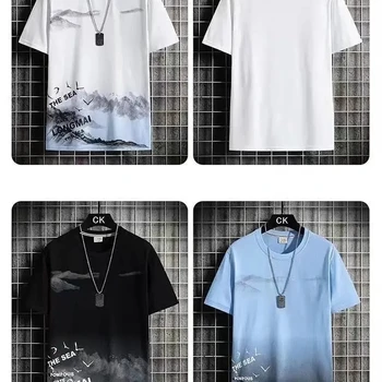 Costumes à la mode pour hommes, ensemble Short et haut d'été...