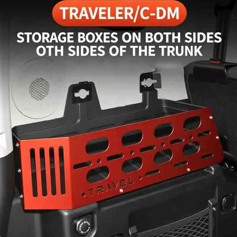 For Jetour Traveler T2 ICH·X K3 2025 Shanhai T2 2025 2026 Trunk Storage Box Car Side Storage Box Modified Parts And Supplies