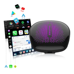 iHeylinkit CP490 5G Wireless Carplay Android Auto Support Android 13 Car AI Box HD Output Google Play Car Accessories