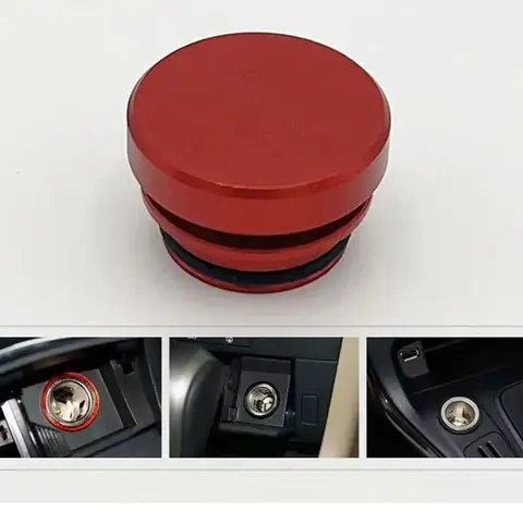 फिएट अबार्थ 500 अबार्थ 124 अबार्थ 595 कार एक्सेसरीज कार सिगरेट लाइटर प्लग वाटरप्रूफ कवर प्रोटेक्टिव केस के लिए 10 best sales अबार्थ 595 पार्ट्स - №6