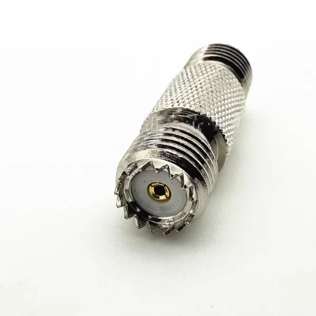 Connector MINI UHF Female to MINI UHF Female two-way adapter for walkie-talkie Motorola