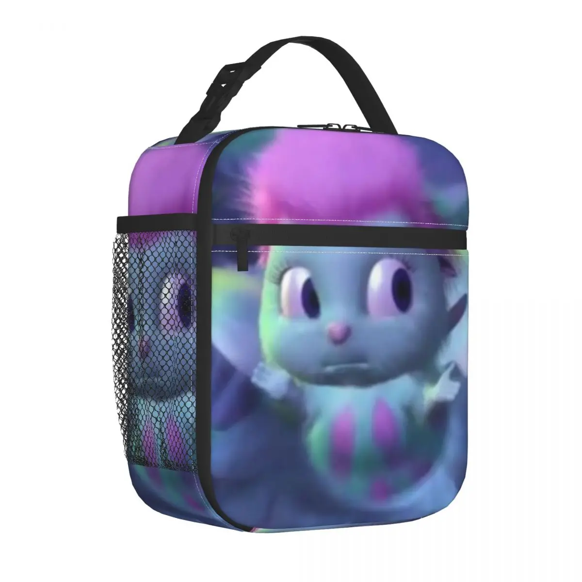 Cartoon Bibble Insulated Lunch Bag for Women Resuable Funny Meme Thermal Cooler Bento Box Beach Camping Travel