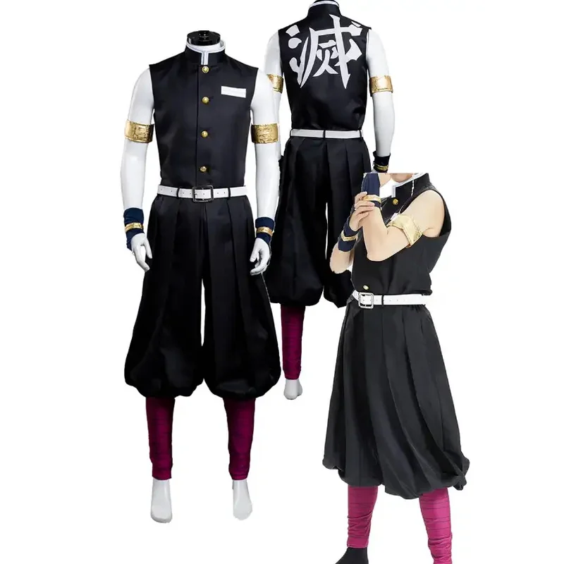 

Uzui Tengen Fantasy Cosplay Anime Demon Cosplay Slayer Costume Disguise Adult Men Fantasia Roleplay Outfits Male Halloween Cloth
