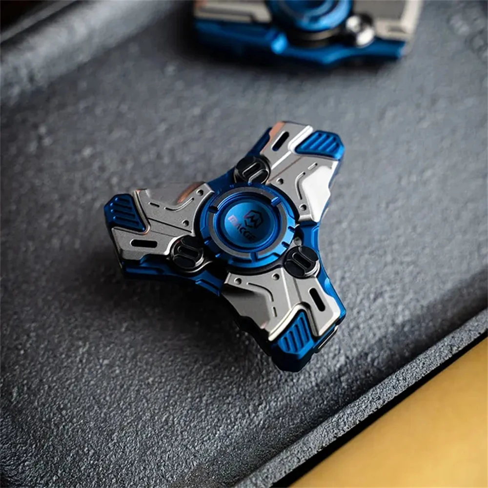 Mcgte rx03 liga de titânio fidget spinner edc brinquedos anti estresse mão spinner fidget slider tdah ansiedade alívio brinquedos sensoriais