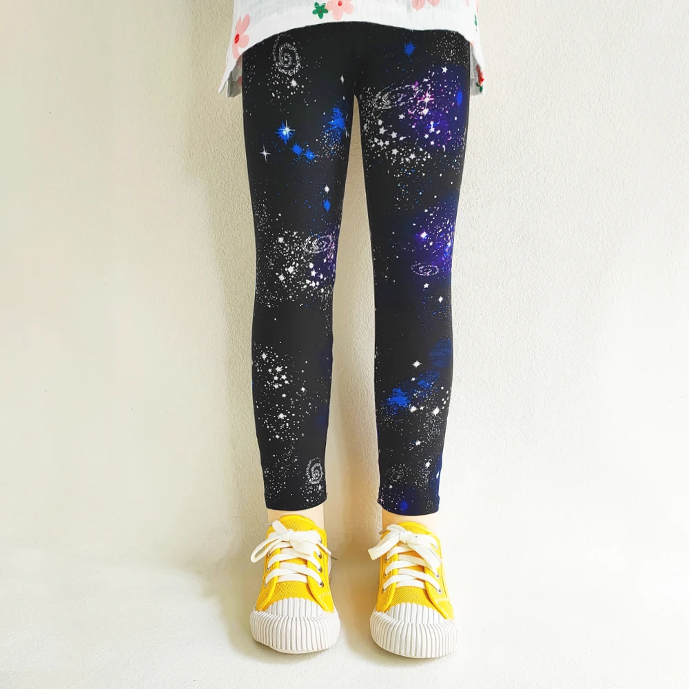 Mädchen Leggings Mode Cartoon Enge Hosen Frühling und Herbst Baby Mädchen Slim Fit Blumen Leggings Sommer Kinder Hosen – Detail 15