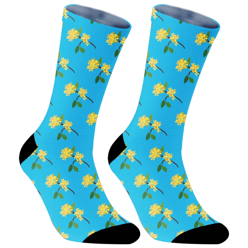 fashion ins trend sports couple socks in the tube socks 2024 New Printed socks Personality socks