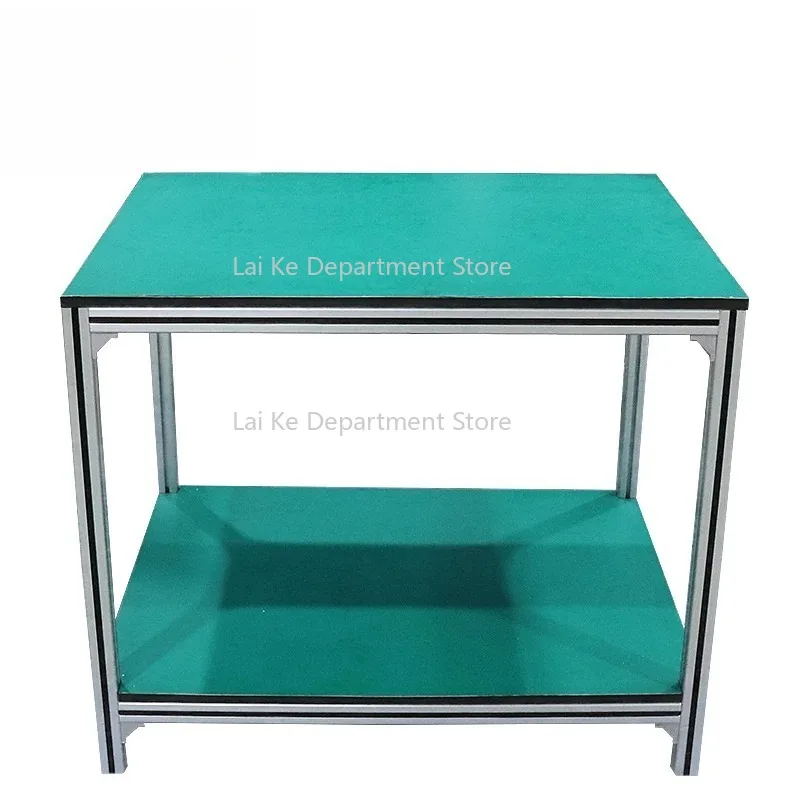 

Custom Factory Workshop Furniture Garage Heavy D-uty Metal Aluminum Frame Easy to Assemble Workbench/worktable/workstations