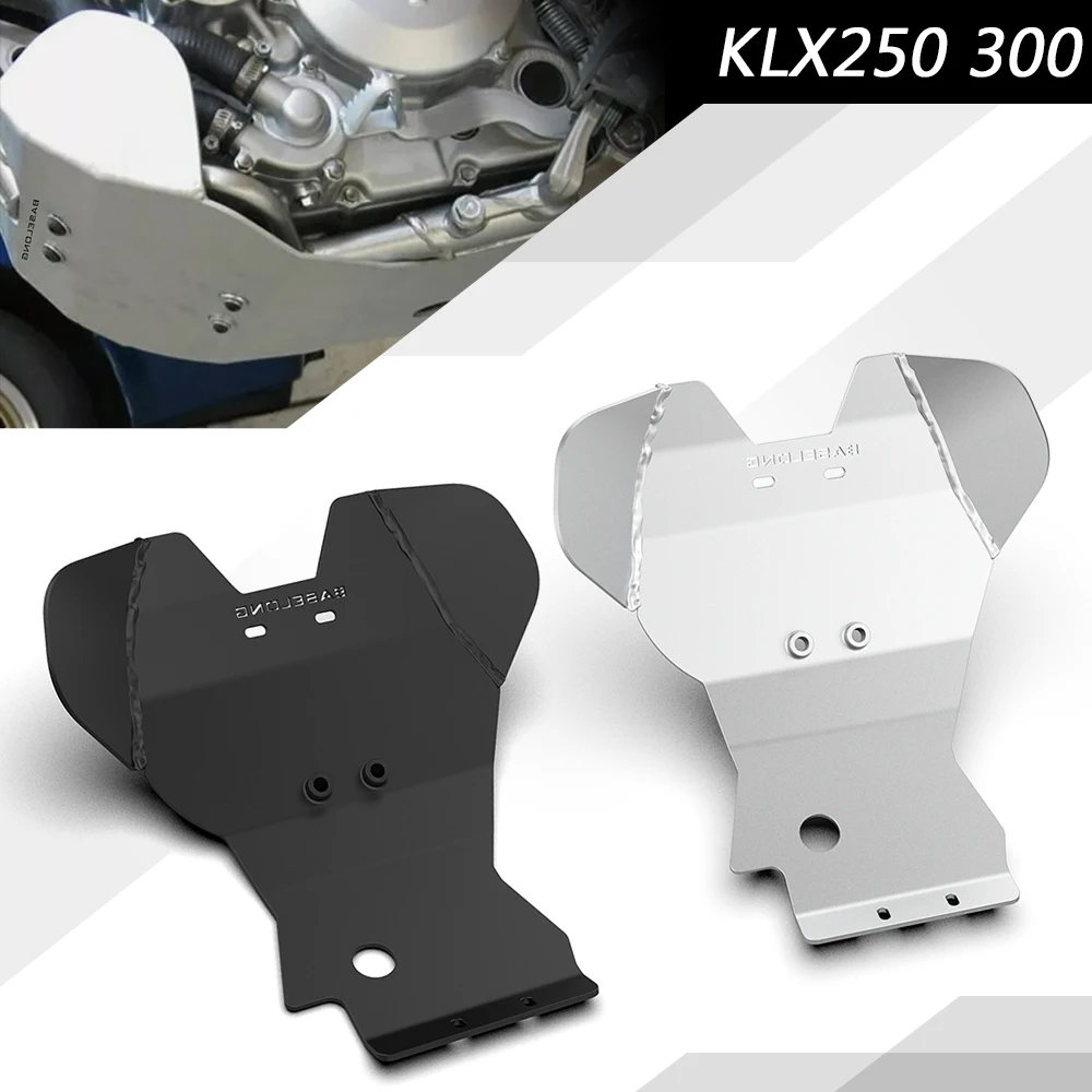 For Kawasaki KLX250 KLX250S KLX 250 250S 2006-2021 Motorcycle Accessories Engine Protection Cover Chassis Under Guard Skid Plate