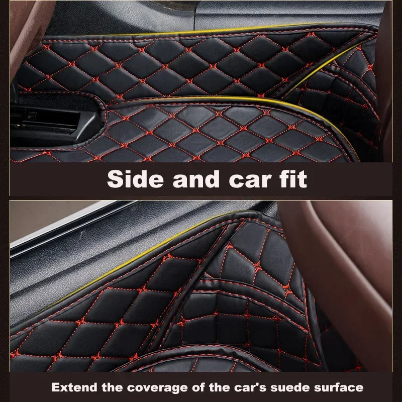 1 set Car Floor Mats For KIA Mohave 2008-2017 Year Upgraded Version Foot pad Accessories Carpetscustomized