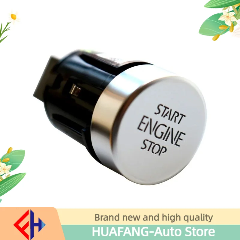 Original Car Interior Parts Engine Start Stop Button Switch For Golf Plus Tiguan 2010-2015 Sharan 7n  High Quality 5n0959839a