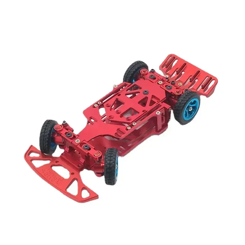 1/28 RC Car Upgrade Parts Accessories for Metal Rear Bumper Tail Wing for Wltoys 284131 K969 K989 K999 P929 MINI-Q RC01