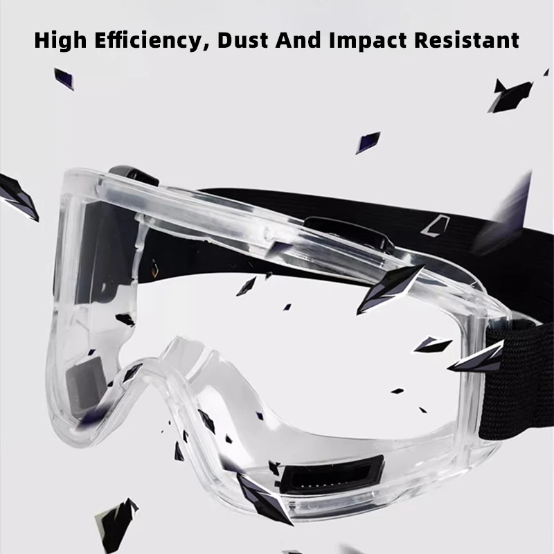 Goggles Splashproof Dustproof Windproof Sandproof Anti-fog Transparent Riding Skiing Sports Glasses