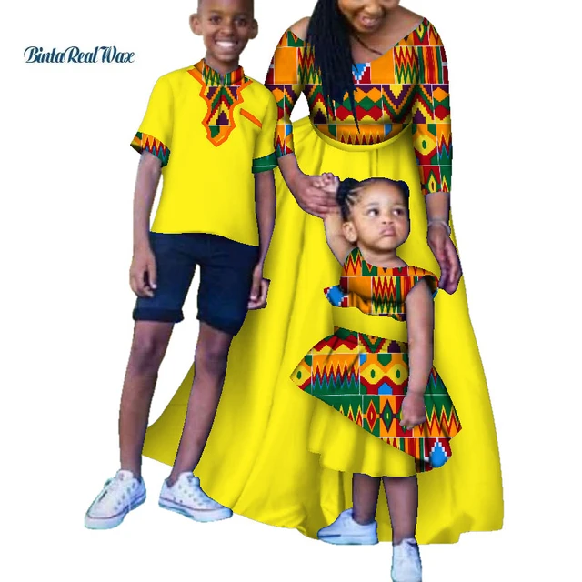 African Clothes Family Daughter African Tradition Family Dress African Clothes Aliexpress