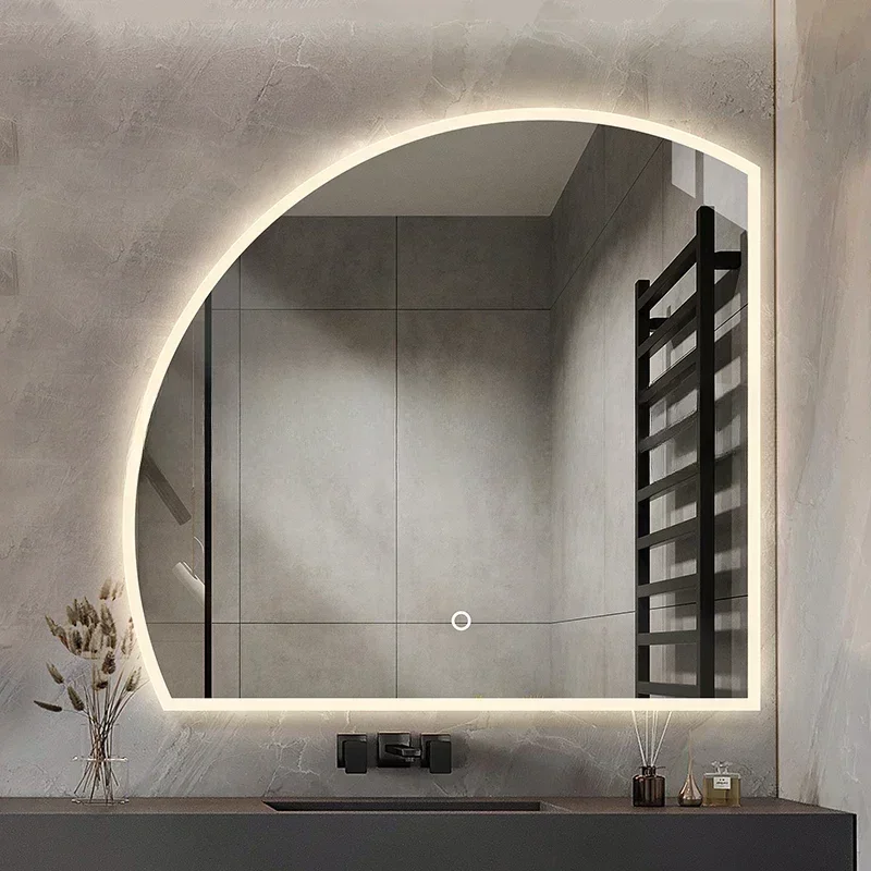 

Decorative Makeup Bathroom Mirror Led Light Smart Vanity Bathroom Mirror Wall Shaving Bathroom Items