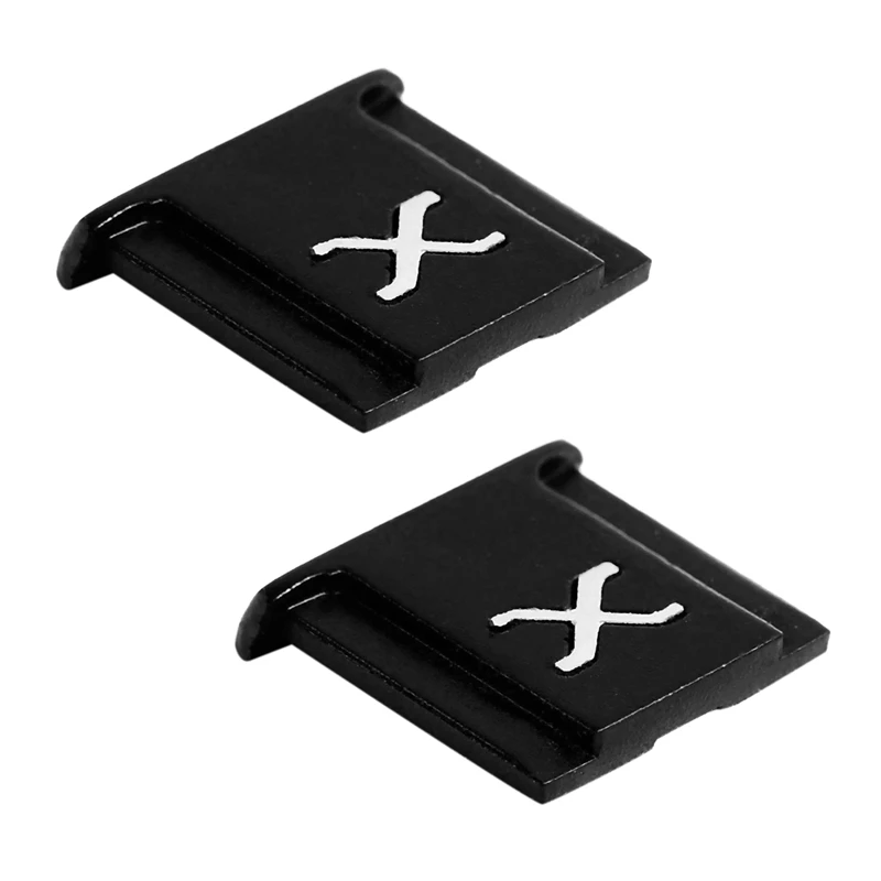 2X Suitable For Fuji X-T4 X-T3 X-T2 X-T30 X-T20 X-E3 X-E2 X-PRO3 X-PRO2 X30 X10 Hot Shoe Embedded Flash Hot Shoe Black