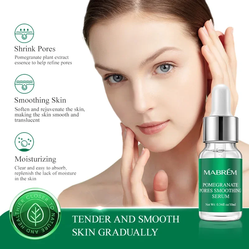 Pore Shrinking Brightening Serum Repairing Tightening Smoothing Moisturizing Essence Relieve Dryness Oil-Control Skin Care