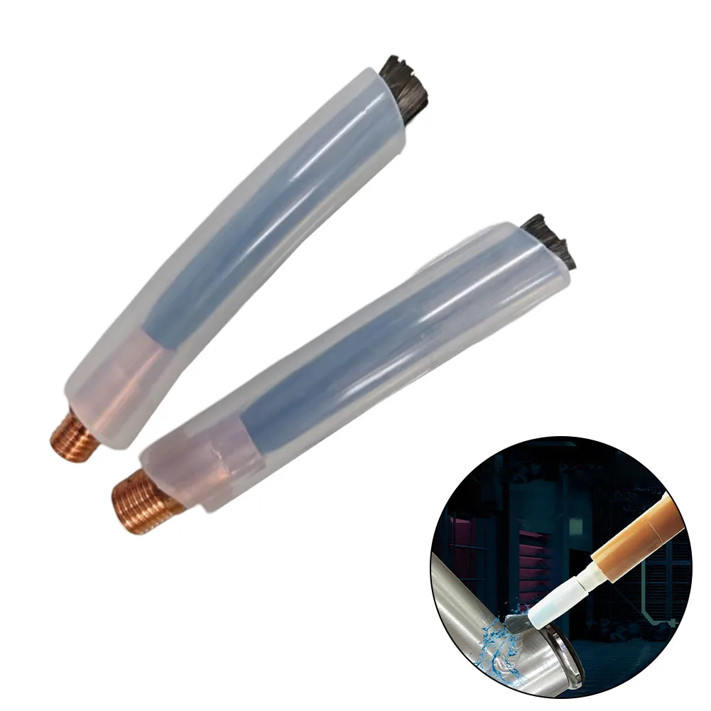 

MIG MAG Brush Electrolytic Brush Carbon Fiber Brush Cleaning And Stripping Copper Material Electrolytic Pickling