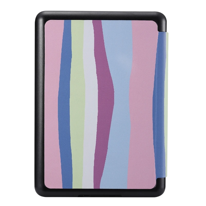 For Paperwhite 4 for Case PC Tablet E-book Back Cover for Paperwhite PQ94WIF10th Rainbow Pattren