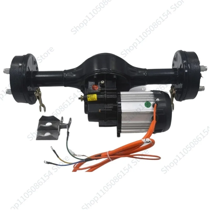 

Electric tricycle rear axle assembly, high-speed motor, drum brake gear change high-power full set of accessories
