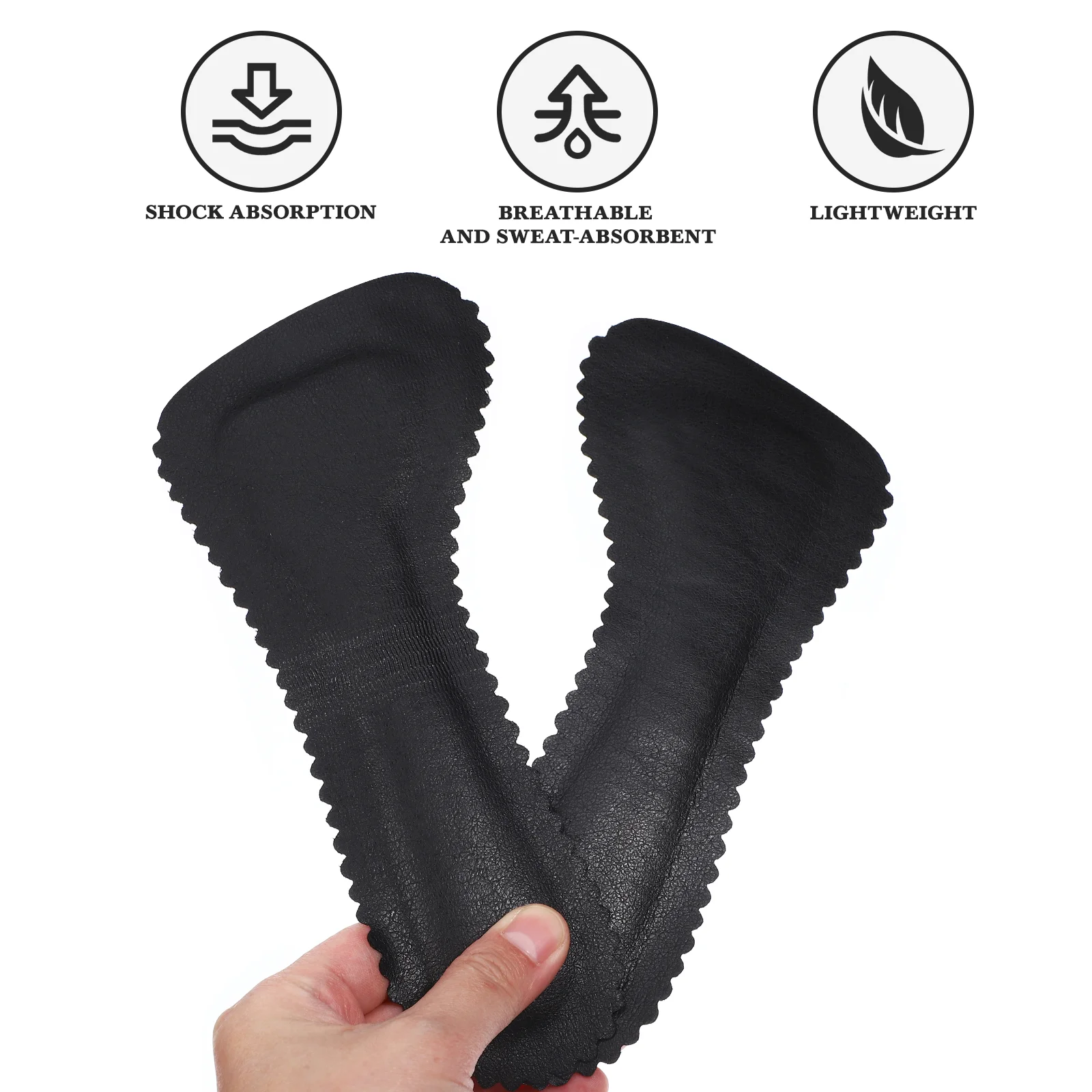 Support Pad Seven Point Inserts Running Insoles Latex Cushion High Heel Cushions