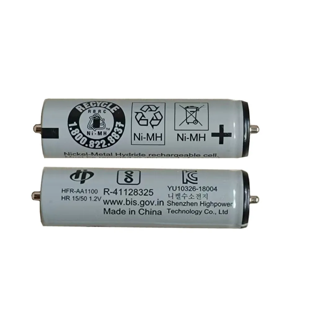 2 Batteries Compatible With Braun Series 1, Series 3, SmartControl Shavers, hair clippers (2200mAh 2PCS battery 1.2 V NiMH)