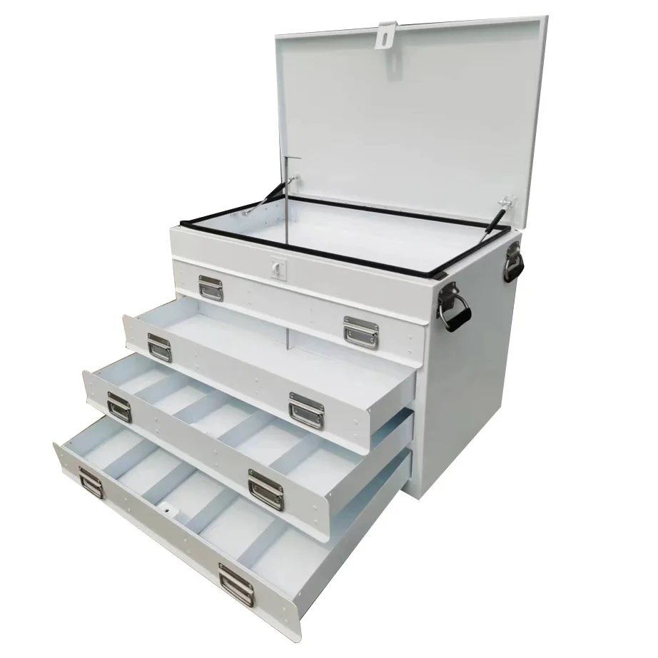 

High Quality Custom Multilayer Aluminum Tool Boxes For Truck Car