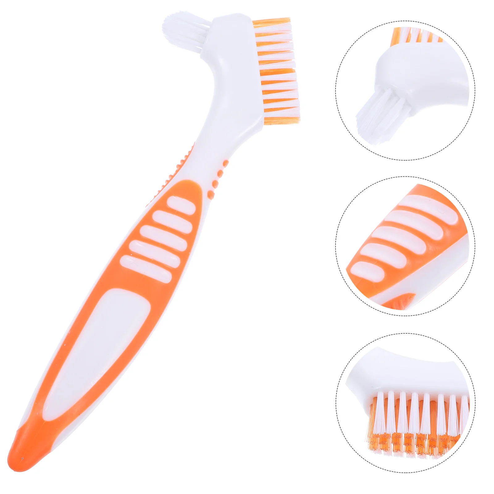

Tortoise Shell Cleaning Brush Double-Sided Design Premium Material Not Easy to Break Or Deform Multi-Functional Personal Denture