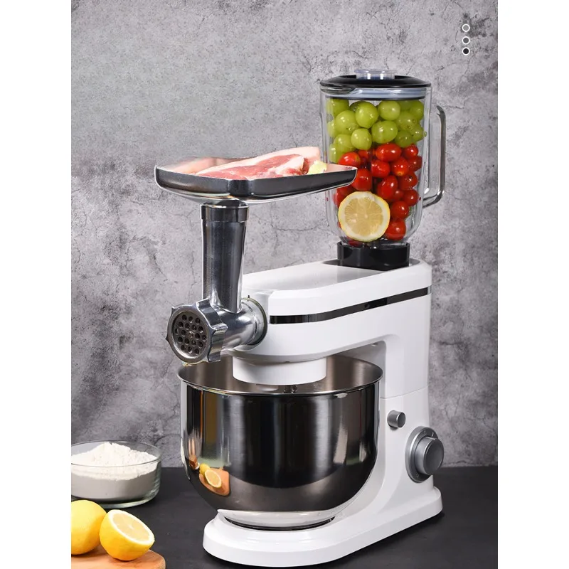 8-Liter noodle mixing machine Commercial fully automatic mixing household whipping cream integrated multi-functional cooking