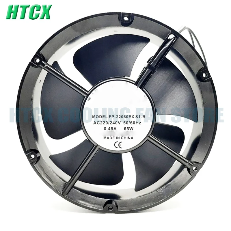 

New 22CM Cooling fan 22060 220V 65W FP-22060EX-S1-B Cabinet Fan Axial Flow fan