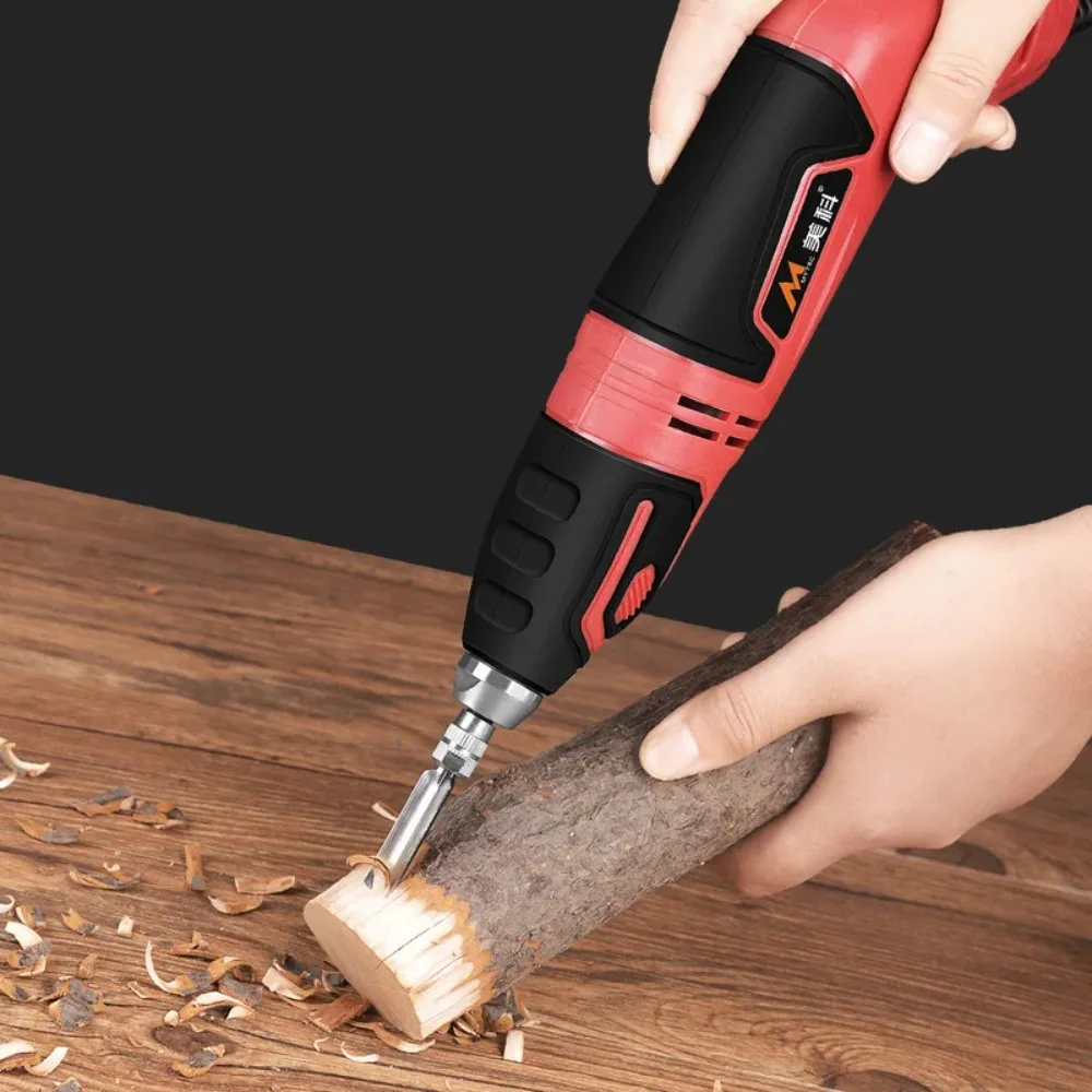 Woodworking Engraving Machine Electric Carving Knife Small Carved Diy Electrical Tools For Root Carving Carpentry Carving Head