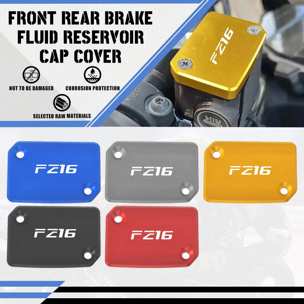 

For YAMAHA FZ16 FZ 16 FZ-16 2009- 2012 2010 2011 CNC Motorcycle Accessorie Front Brake Fluid Reservoir Cap Cover Protection