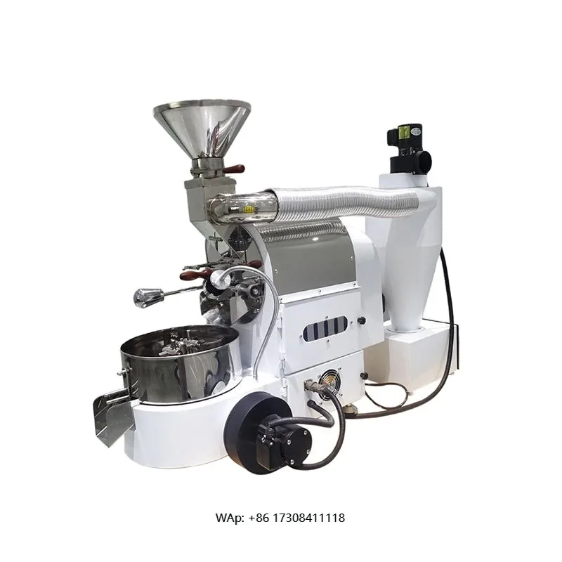 

100% Turkey Taste Industrial 2 kg Fluid Bed Illy Grain Gas Rar Toaster Coffee Maker Set Black Amber Coffee Roasters