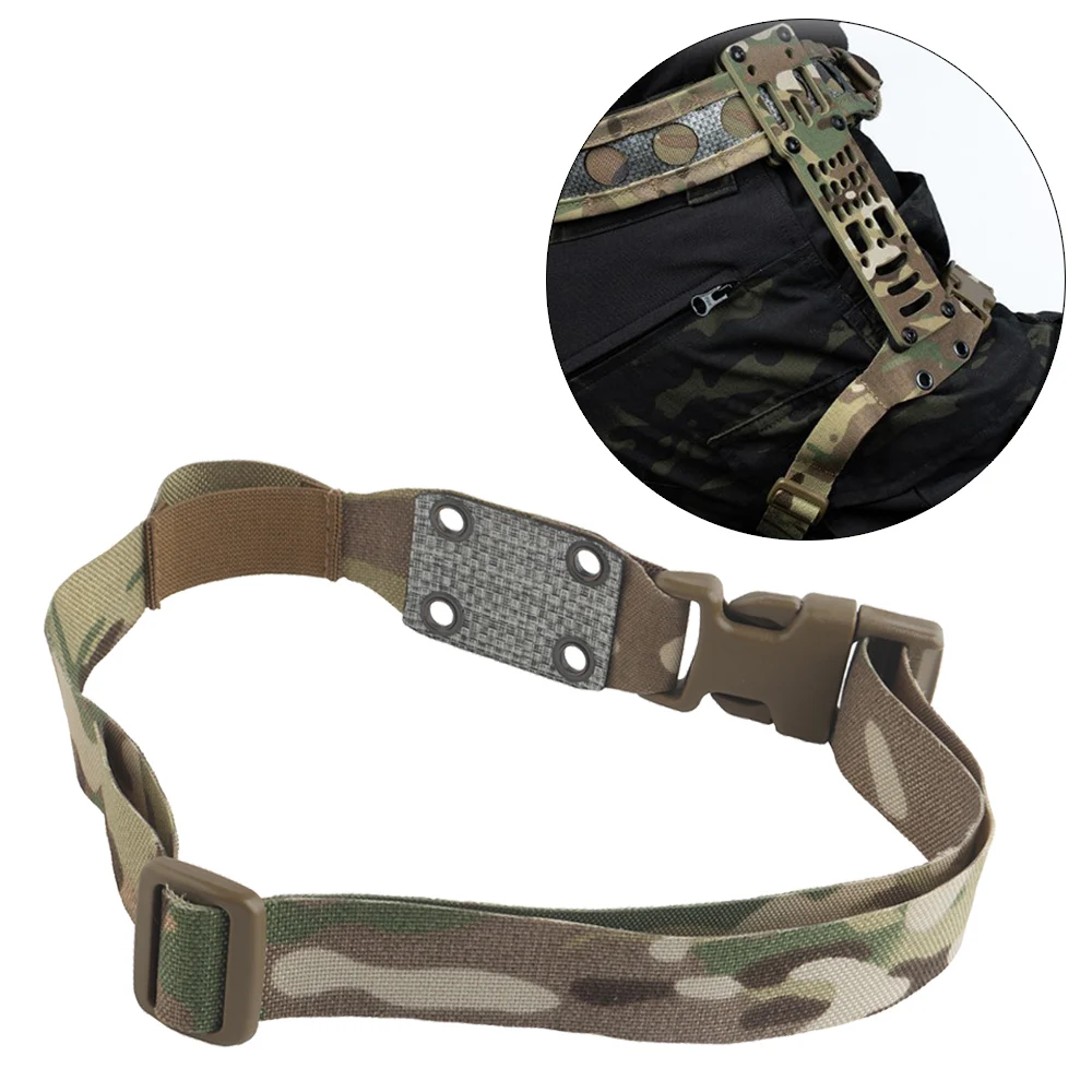 Modular Pistol Holster Leg Strap for Drop Leg Carry Platform Metal Tactical Hunting Airsoft Holster Adapter QLS Quick Release