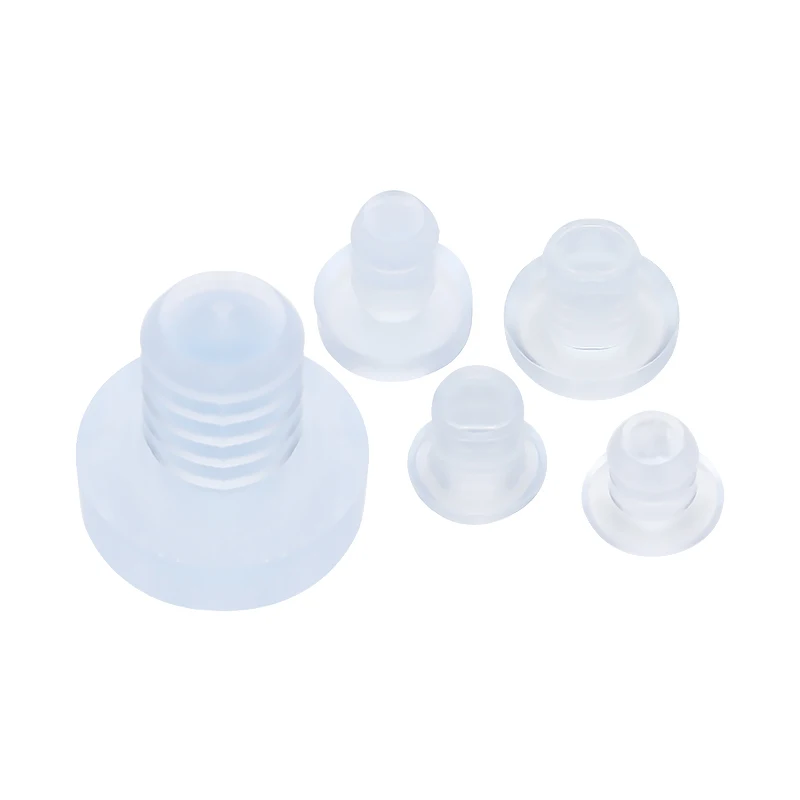 100 قطعة جزءا لا يتجزأ من المطاط المضاد للتصادم الجسيمات المطاطية شفافة عازل للصوت وسادة عازلة للصوت الجسيمات لينة وسادة مطاطية ثقب التوصيل