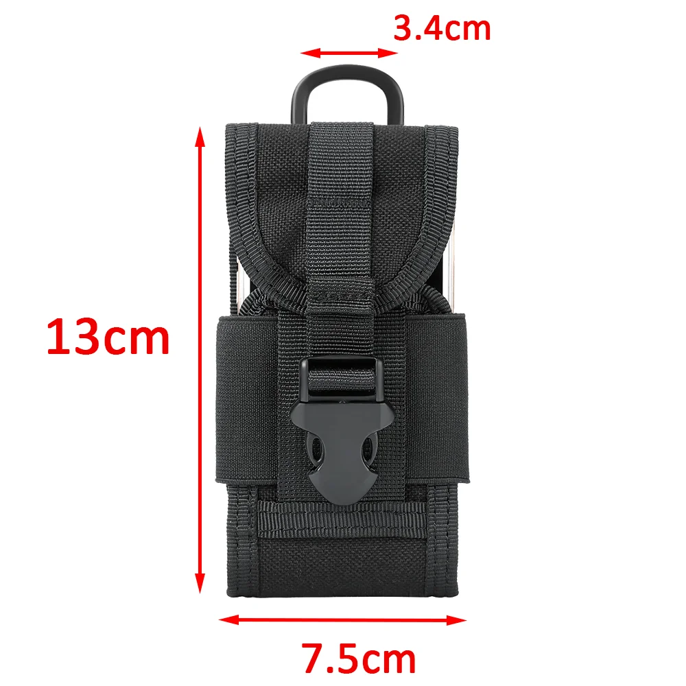 Tactical Phone Molle Pouch Bags Molle marsupio marsupio cintura esterna borsa sportiva accessori per la caccia