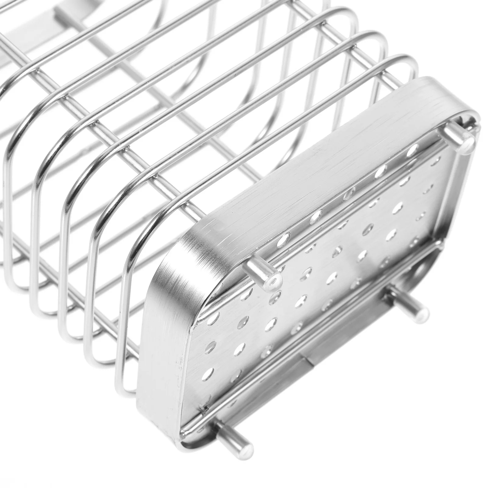 

Tool Stainless Steel Chopstick Storage Box Cutlery Holder for Countertop Utensil Kitchen