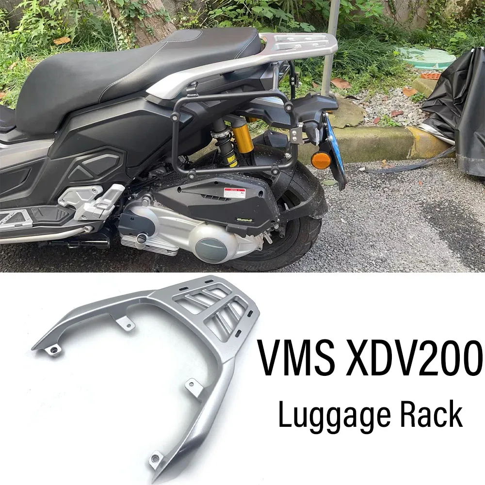 

New Fit VMS XDV200 Motorcycle Accessories Tail Box Bracket Support Bar Bracket Rear Luggage Rack For VMS XDV200 200XDV XDV 200